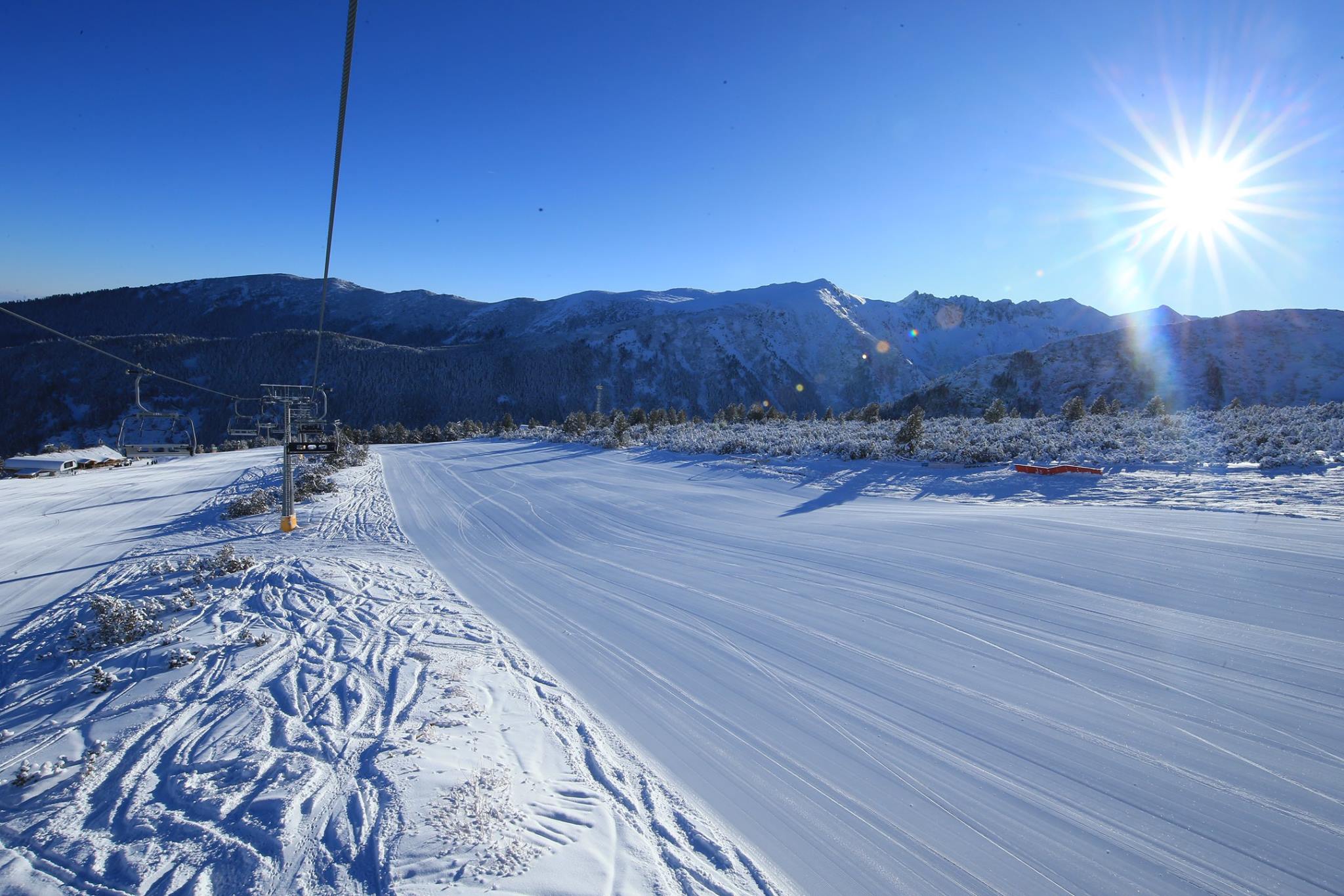 Ski school 2 hours daily