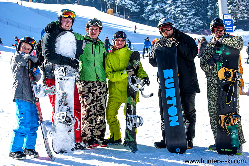 Lift-pass + snowboard DAILY school group tuition 2 hours a day 